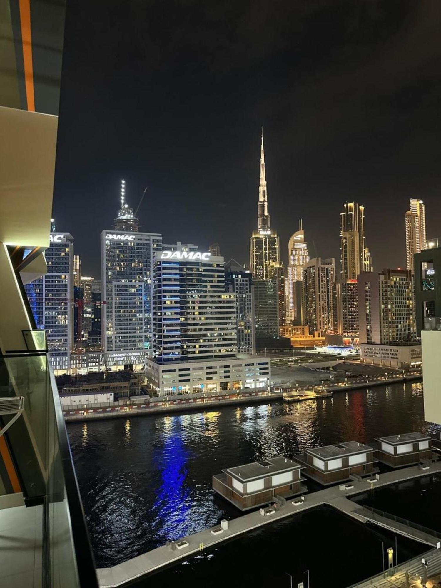 Fam Living Modern Smart At Business Bay With Iconic Burj And Canal Views Apartment Dubai