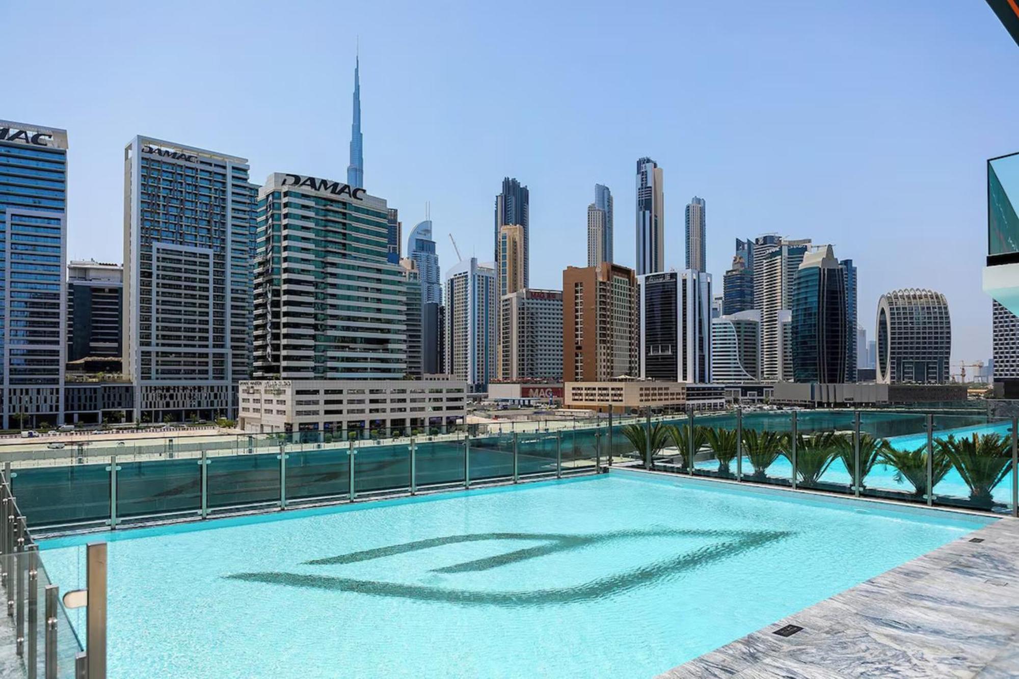 Fam Living Modern Smart At Business Bay With Iconic Burj And Canal Views Apartment *